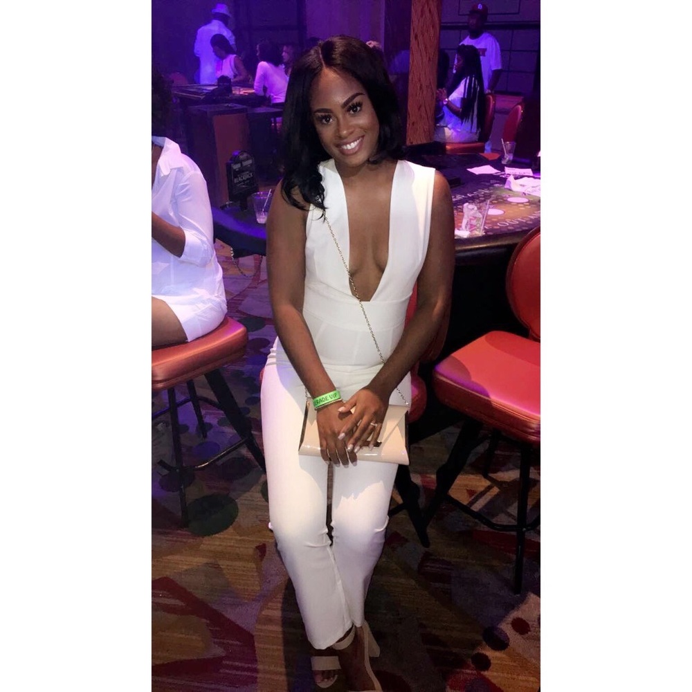White jumpsuit